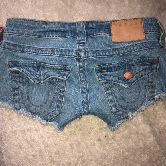 TRUE RELIGION JEANS & SHORTS. Size 23-24 & 25 - Picture 2 of 3